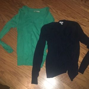 Two old navy cardigans for $10